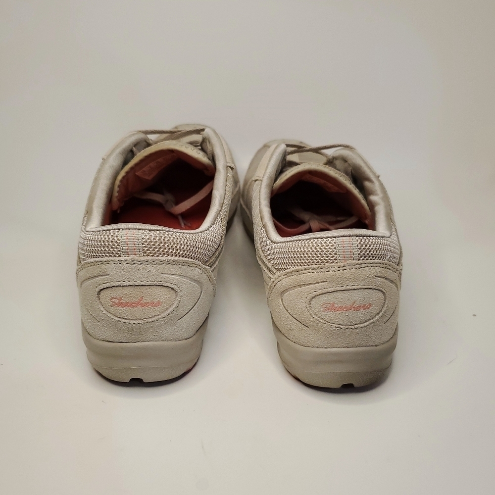 SKECHERS Women's Dreamchaser Sneakers - Beige 2 - Picture 4 of 8